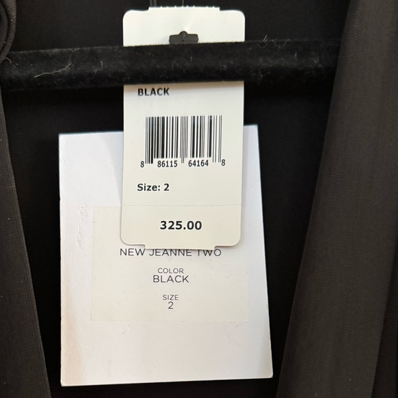 NWT | Diane von Furstenberg | DVF | New Jeanne Two Black Wrap Dress - Size 2 - Picture 8 of 8